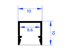 Профиль Ambrella Light GP1650BK