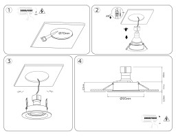 Встраиваемый светильник Ambrella Light TN102741