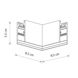 Соединитель для шинопровода Nowodvorski 11618