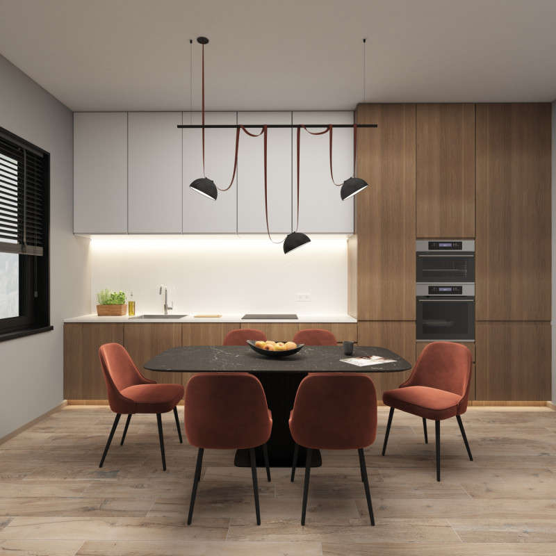 Светильник на шине Denkirs DK5660-BK