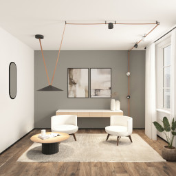 Светильник на шине Denkirs DK5668-BK