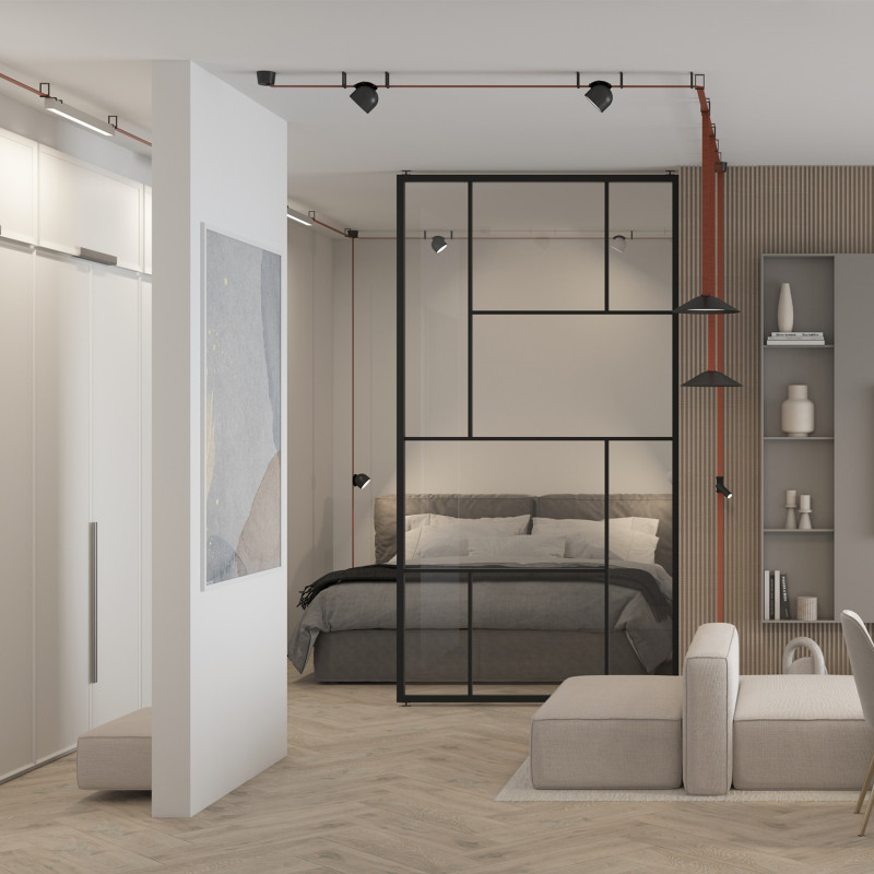 Светильник на шине Denkirs DK5547-BK