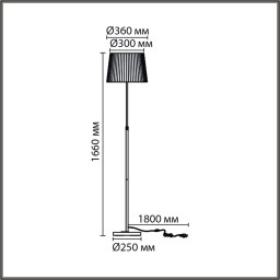 Торшер LUMION 8302/1F