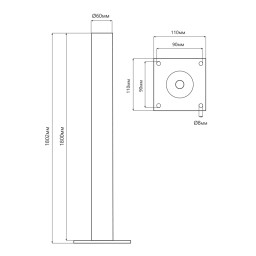 Штатив Feron 11580