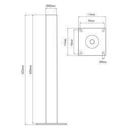 Штатив Feron 11577