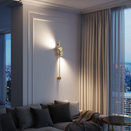 Бра Elektrostandard 40154/LED латунь 4000K