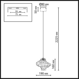 Подвесной светильник Odeon Light 5107/3L
