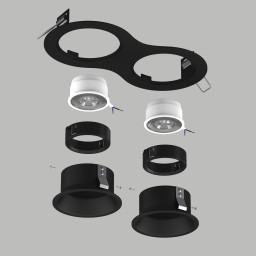 Встраиваемый светильник Lightstar D6270707BMOD