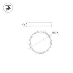Кольцо Arlight 057148