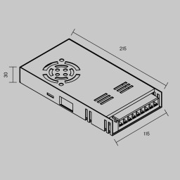 Блок питания для светодиодной ленты Maytoni Technical 811014