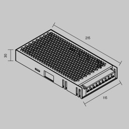 Блок питания для светодиодной ленты Maytoni 831009