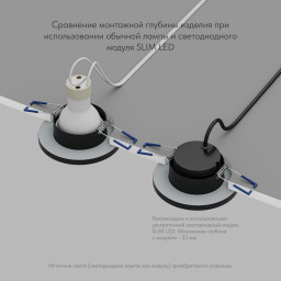 Влагозащищенный светильник Denkirs DK2036-BK