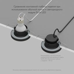 Влагозащищенный светильник Denkirs DK3012-BK