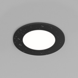 Влагозащищенный светильник Denkirs DK3101-BK