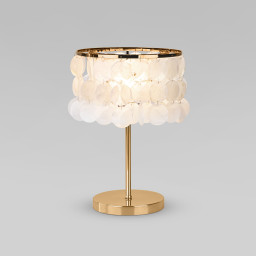 Настольная лампа Eurosvet 208101 латунь/перламутр