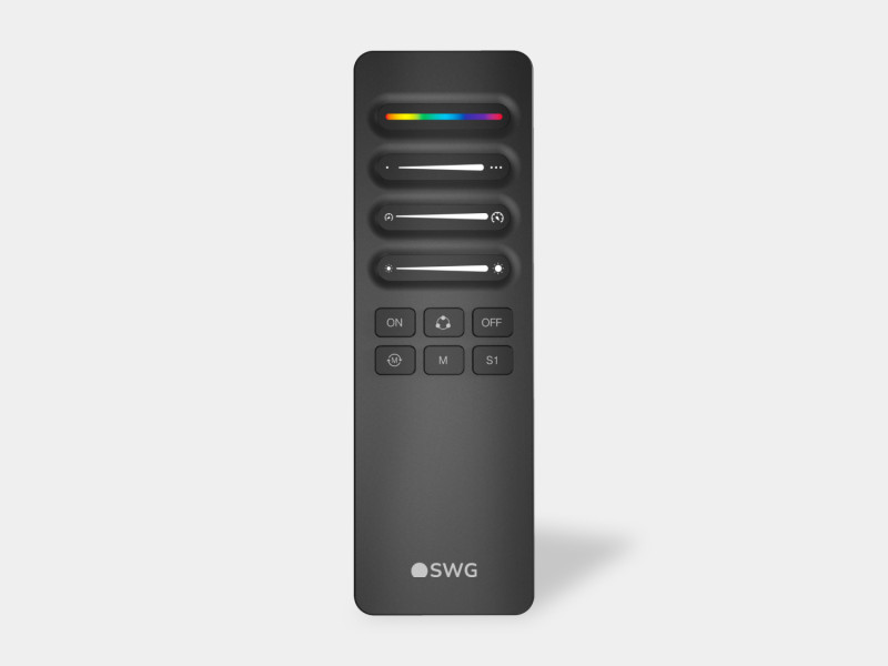 Пульт управления для электроустановки SWG SW-QC-SPI-RGBCW 2888₽