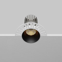Встраиваемый светильник Maytoni Technical DL124-10W-2.7K-TRS-B