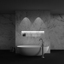 Встраиваемый светильник Maytoni Technical DL122-15W-3K-TRS-B