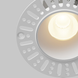 Встраиваемый светильник Maytoni Technical DL119-10W-3K-TRS-W