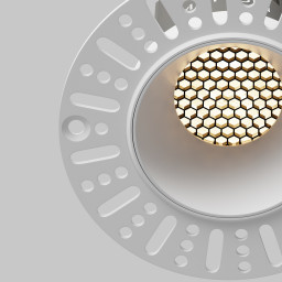 Встраиваемый светильник Maytoni Technical DL119-10W-3K-TRS-W