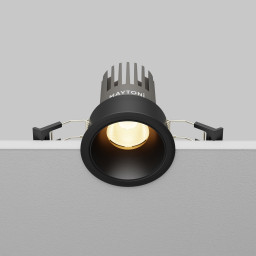 Встраиваемый светильник Maytoni DL115-10W-3K-B