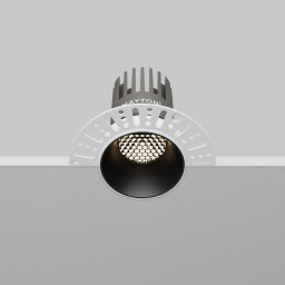 Встраиваемый светильник Maytoni Technical DL124-10W-4K-TRS-B