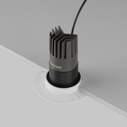 Встраиваемый светильник Maytoni Technical DL120-10W-3K-TRS-B