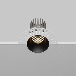 Встраиваемый светильник Maytoni Technical DL124-10W-3K-TRS-B