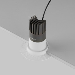 Встраиваемый светильник Maytoni Technical DL120-10W-3K-TRS-W