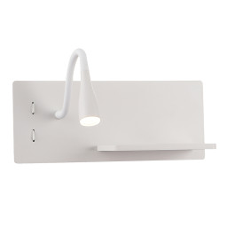 Бра Crystal Lux ELQI AP11W LED WH