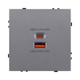 Розетка KOLLINGER EC-024GY