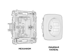 Розетка Ambrella Volt MO106010