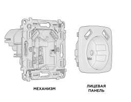 Розетка Ambrella Volt MO109010