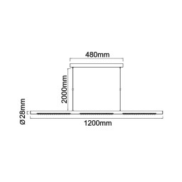 Линейный светильник Mantra 9116
