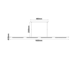 Линейный светильник Mantra 9121