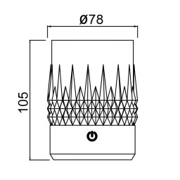 Декоративный светильник Mantra 9084
