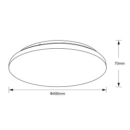 Накладной светильник Mantra 8695