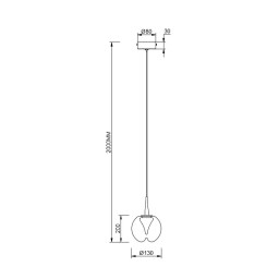 Подвесной светильник Mantra 9077