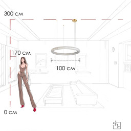 Подвесная люстра LOFT IT 10407/1000