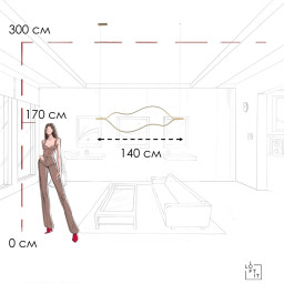 Подвесной светильник LOFT IT 10403/1400 AB