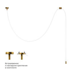 Накладной светильник LOFT IT 10388A Brass