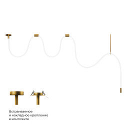Накладной светильник LOFT IT 10388B Brass