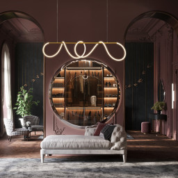 Подвесной светильник LOFT IT 10388P/B Brass