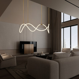 Подвесной светильник LOFT IT 10388P/C Brass