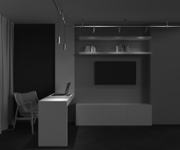 Светильник на шине Maytoni Technical TR157-1-12W3K-PT