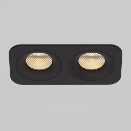 Встраиваемый светильник Elektrostandard 15277/LED 20W 3000K черный