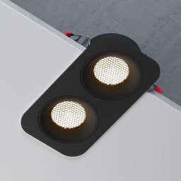 Встраиваемый светильник Elektrostandard 15277/LED 20W 3000K черный