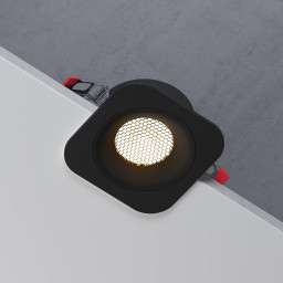 Встраиваемый светильник Elektrostandard 15276/LED 10W 3000K черный