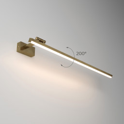 Светильник для картин Elektrostandard 40155/LED 3000K латунь
