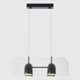 Подвесной светильник Crystal Lux ELEMENT SP24W LED BLACK